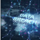 Virtual-Q logo next to graphic of world and the term "data breach"