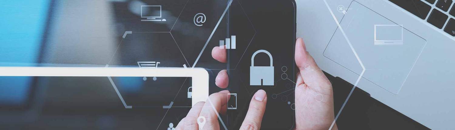 cyber security internet and networking concept